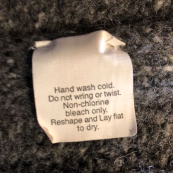 J. Crew Long Gray Cardigan Wool Knit Sweater Medium - Picture 16 of 16